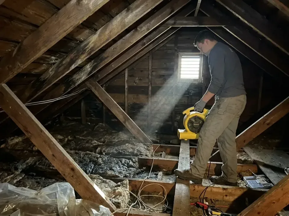 attic-water-damage-drying-proc-007 — frequently asked questions, Emergency Water Extraction & 24/7 Flood Response in Butler,…